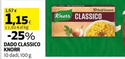 Coop DADO CLASSICO KNORR offerta
