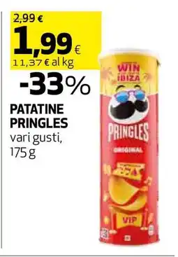 Coop Patatine Pringles offerta