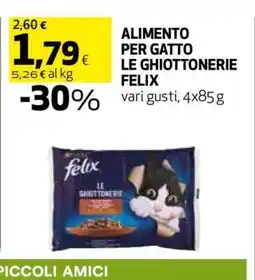 Coop ALIMENTO PER GATTO LE GHIOTTONERIE FELIX offerta