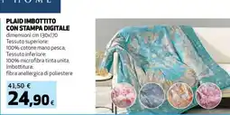 Coop PLAID IMBOTTITO CON STAMPA DIGITALE offerta