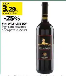 Coop VINI DALFIUME DOP offerta