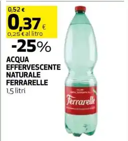 Coop Acqua Effervescente Naturale Ferrarelle offerta