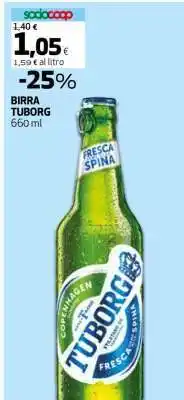 Coop Birra Tuborg offerta