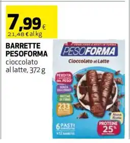 Coop Barrette Pesoforma offerta