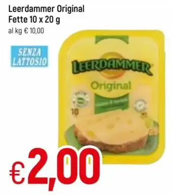 Famila Leerdammer Original Fette 10 x 20g offerta