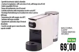 SpesAmica Macchina caffè Kooper offerta
