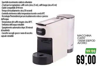Macchina caffè Kooper