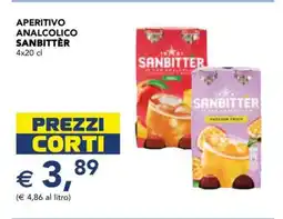 Esselunga Aperitivo Analcolico Sanbittèr offerta