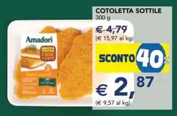 Esselunga COTOLETTA SOTTILE offerta