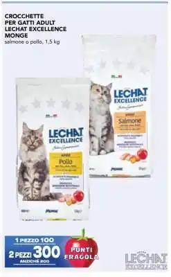Esselunga CROCCHETTE PER GATTI ADULT LECHAT EXCELLENCE MONGE offerta