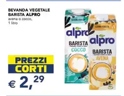 Esselunga BEVANDA VEGETALE BARISTA ALPRO offerta