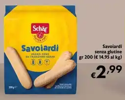 Eurospesa Savoiardi senza glutine offerta