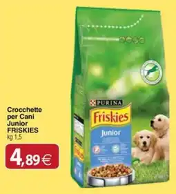 Docks Cash&Carry Crocchette per Cani Junior Friskies offerta