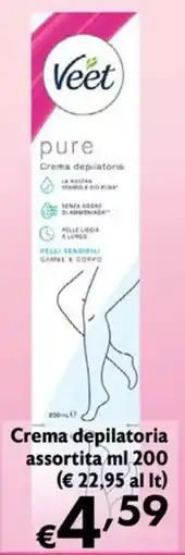 Eurospesa Veet Crema depilatoria assortita offerta