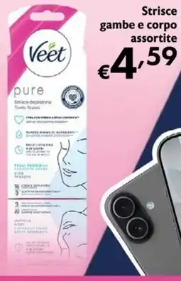 Eurospesa Veet Strisce gambe e corpo assortite offerta