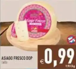 Pim Supermercati Asiago Fresco DOP offerta