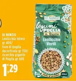 Rossotono Carrefour Di Nunzio Lenticchia intera/ fava di puglia decorticata/ cicerchia gigante di Puglia offerta