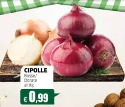 Mercati Alimentari Cipolle Rosse/Dorate offerta