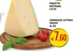 Palmarket Formaggio Latteria Fresco offerta