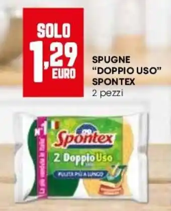 Spugne doppio uso spontex
