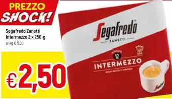 Famila Segafredo Zanetti Intermezzo 2 x 250g offerta