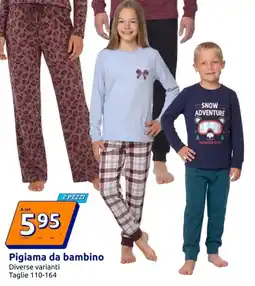 Action Pigiama da bambino offerta