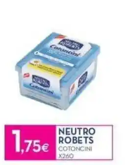 Proshop Neutro Robets Cotoncini offerta
