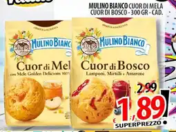 Il Genio Supermercato Mulino Bianco Cuor di Mela/ Cuor di Bosco offerta