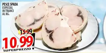 Il Genio Supermercato Pesce spada offerta