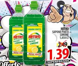 Il Genio Supermercato Mitiko liquido piatti limone offerta