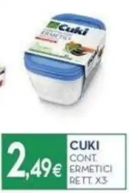 Proshop Cuki contenitori ermetici offerta