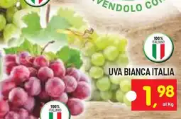 Centro Commerciale Discount Uva bianca Italia offerta