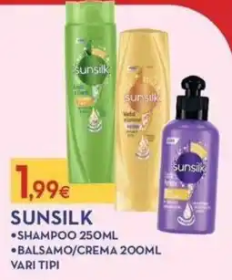 Proshop Sunsilk shampoo e balsamo offerta