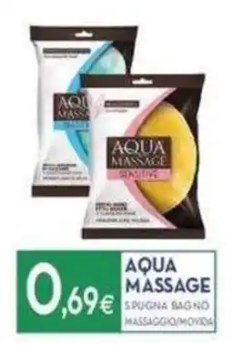 Proshop Aqua Massage spugna bagno massaggio/movida offerta