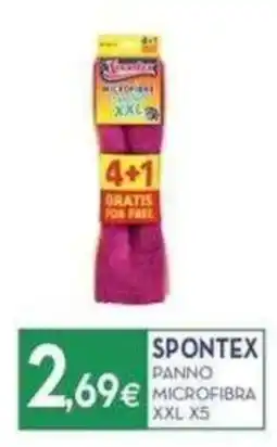 Proshop Spontex panno microfibra offerta