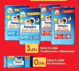 Proshop Pampers Sole e Luna offerta