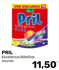 Iper Tosano Pril Excellence/AllInOne offerta