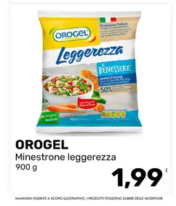 Iper Tosano Orogel Minestrone leggerezza offerta