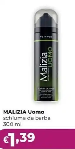 La Saponeria Malizia Uomo schiuma da barba offerta