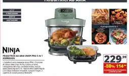Comet Friggitrice ad aria Crispi Pro 5 in 1 Ninja offerta