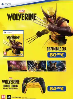 Euronics Marvel Wolverine offerta