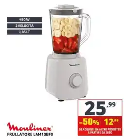 Comet Moulinex frullatore offerta