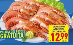 Iper Triscount Gamberoni argentini decongelati offerta