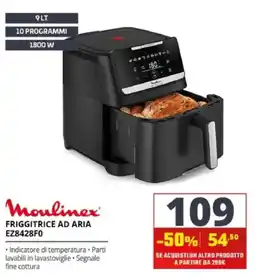 Comet Moulinex friggitrice ad aria offerta