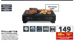 Comet Rowenta grill da interno KG9008 offerta