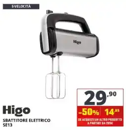 Comet Higo sbattitore elettrico SE13 offerta