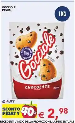 Esselunga Gocciole Pavesi offerta