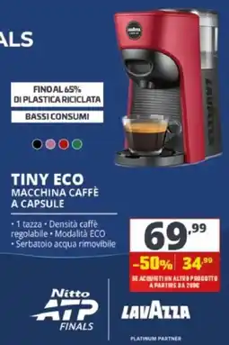 Comet Tiny Eco macchina caffè a capsule Lavazza offerta