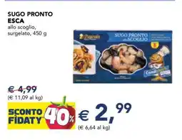 Esselunga Sugo Pronto Esca offerta