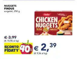 Esselunga NUGGETS FINDUS offerta